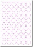 Blumenetiketten 30x30 Mm Din Blanko Weiss Matt Permanent Klebend Se70 Prefinished Papers